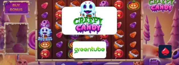 Greentube sorgt mit dem Halloween-Hit Creepy Candy für süße Schrecken