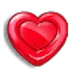 Sweet bonanza heart symbol