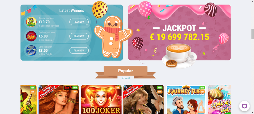 Cookiecasino 在线娱乐场评论 Cookie Casino 娱乐场
