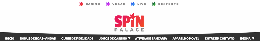Spin Palace pagina principal