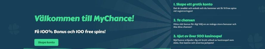 MyChance Casino Bonusar