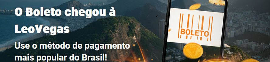 Deposite via Boleto no Casino LeoVegas