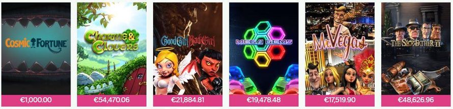Highroller Casino jackpot-pelit