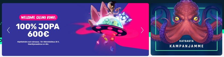 Wallacebet Casino tervetulobonus