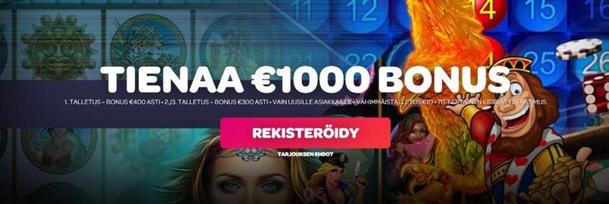 Spin Palace tervetulobonus