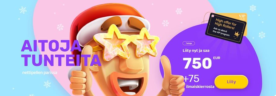 Emojino Casino tervetulotarjous