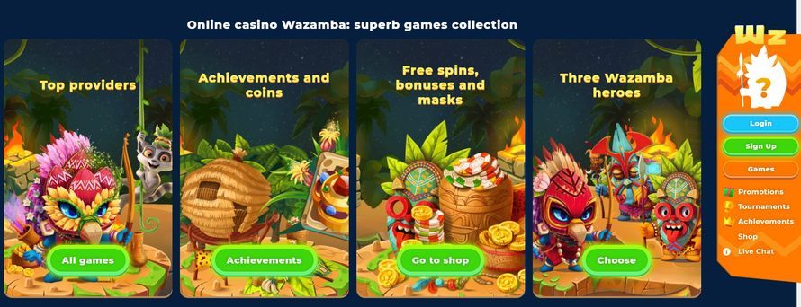 Wazamba游戏 Wazamba游戏