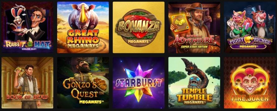 Rocket Casino kolikkopelit