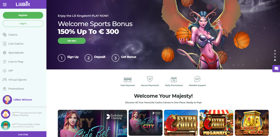 Lilibet casino image Lilibet 娱乐场