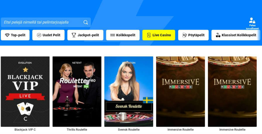 Thrills pelaa ilmaiset pelikierrokset