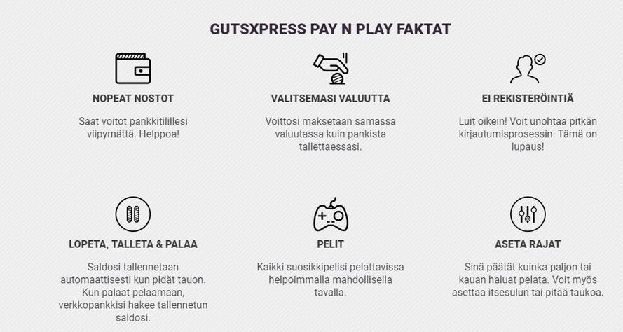 miten gutsxpress casino toimii
