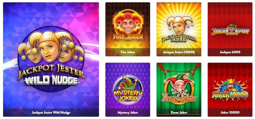 Dunder Casino kolikkopelit Dunder Casino kolikkopelit valikko