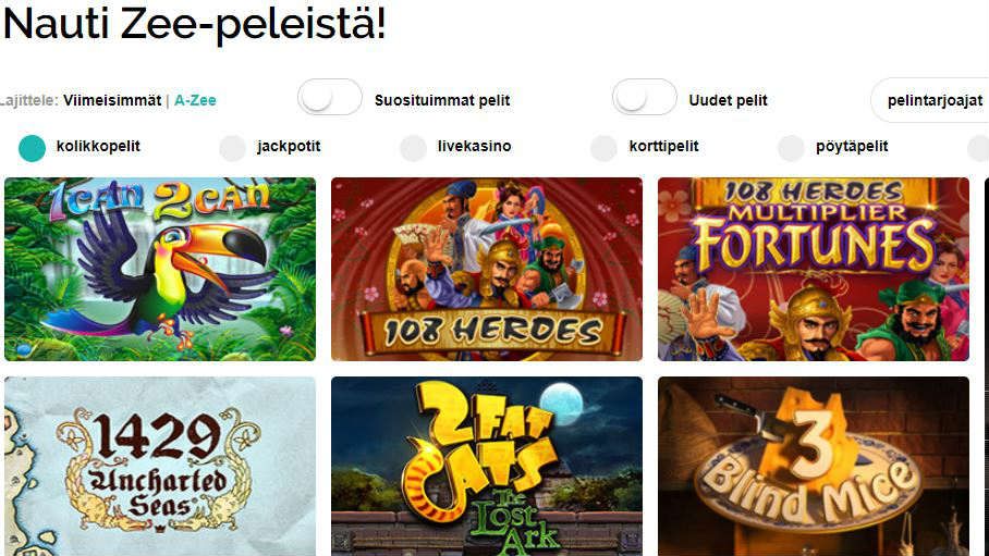 playzee casino pelit pelaa ilmaiseksi