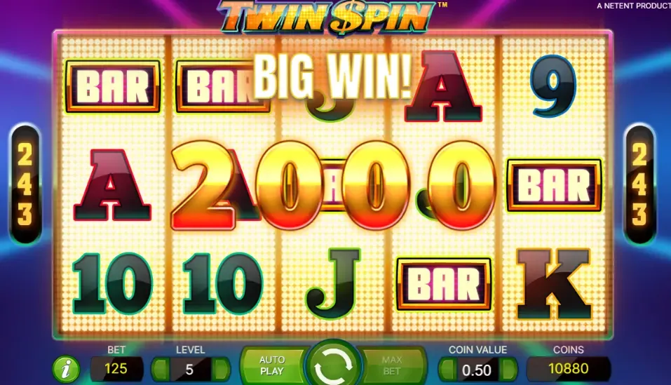 Twin spin in game