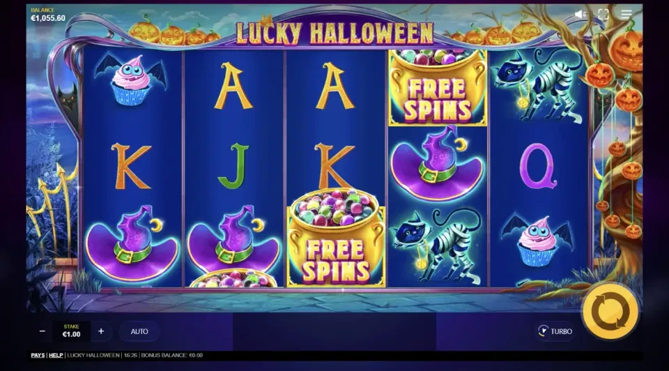 Lucky halloween design