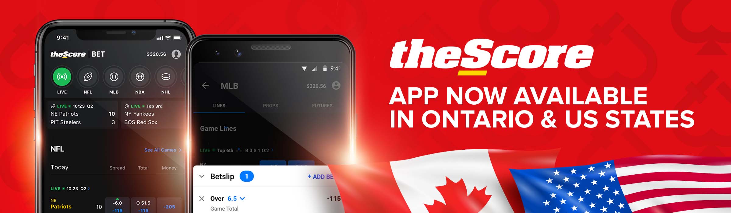 theScore Preparing to Launch App in Ontario and 4 US States